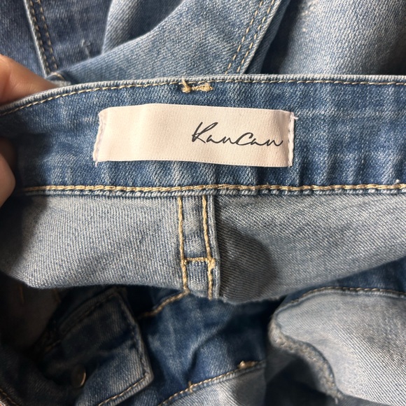 KanCan Light Blue Denim Overalls - Picture 4 of 5